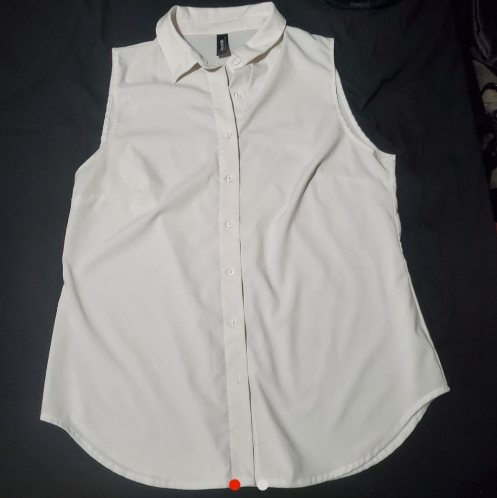 Blackmilk business time white top